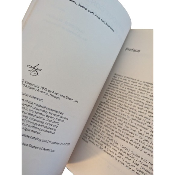 Without Consensus Issues in American Education Clinton B Allison Extremely Rare - Picture 3 of 5